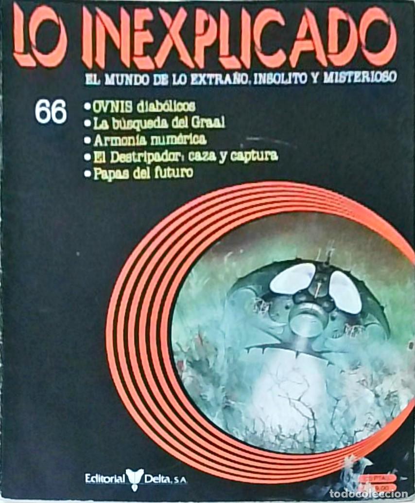 Livros em segunda m&atilde;o: Lo inexplicado. El mundo de lo extra&ntilde;o, ins&oacute;lito y misterioso. N&ordm; 66. OVNIS diab&oacute;licos y Otros - MAS