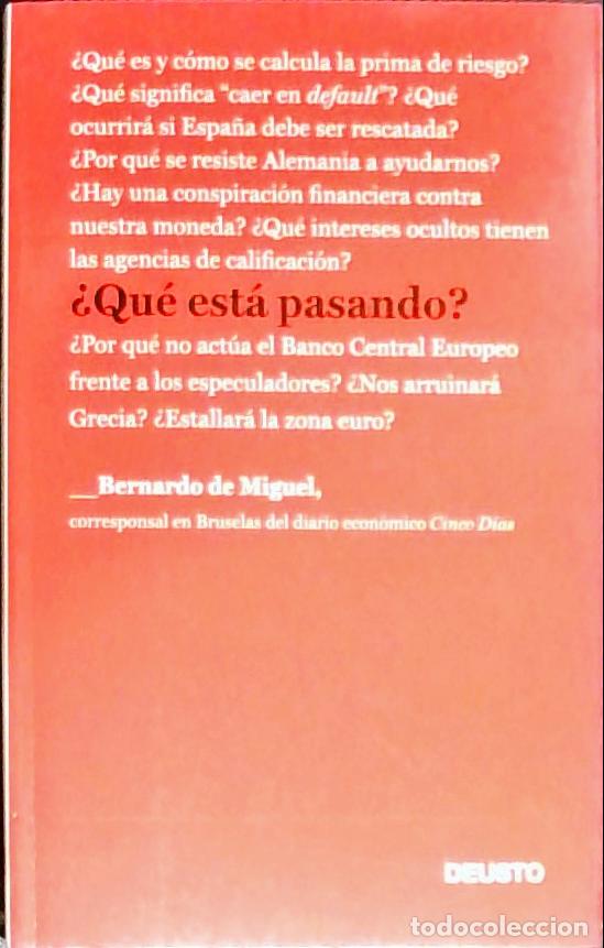 Libros: Qu&eacute; est&aacute; pasando? - MIGUEL, Bernardo de: - Foto 1