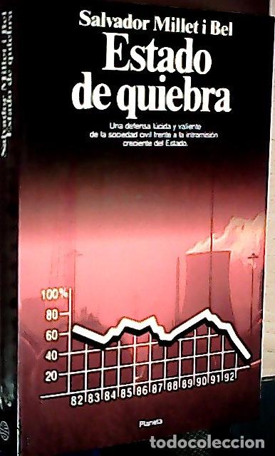 Libri di seconda mano: Estado de quiebra - Millet Bel, Salvador: