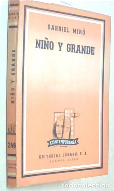 books: Ni&ntilde;o y grande - MIRO, Gabriel: