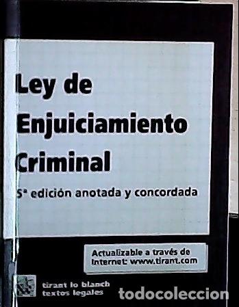 B&uuml;cher: Ley de enjuiciamiento criminal - Montero Aroca, Juan: