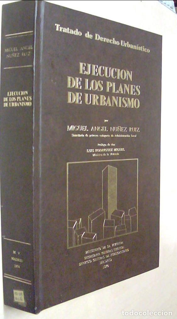 Livros em segunda m&atilde;o: Ejecuci&oacute;n de los planes urban&iacute;sticos - NU&Ntilde;EZ RUIZ, Miguel Angel: