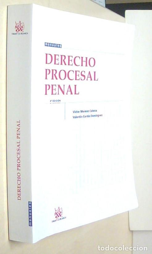 Livres: Derecho procesal penal. 4&ordf; edici&oacute;n - MORENO CATENA, V&iacute;ctor y CORTES DOMINGUEZ, Valent&iacute;n: