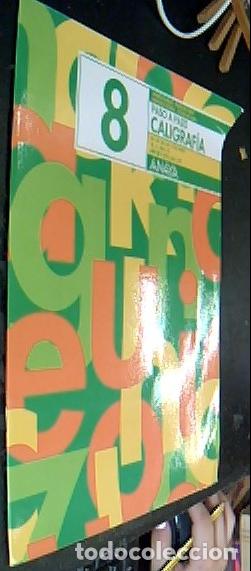 B&uuml;cher: Paso a Paso, caligraf&iacute;a, Educaci&oacute;n Primaria, 2 ciclo. Cuaderno 8 - Pastor Fern&aacute;ndez, Andrea; Escobar