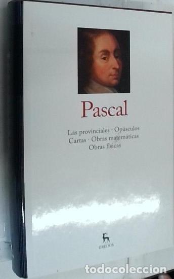 Livros em segunda m&atilde;o: Las provinciales. Op&uacute;sculos. Cartas. Obras matem&aacute;ticas. Obras f&iacute;sicas - Pascal: