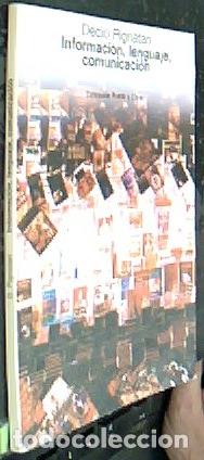 B&uuml;cher: Informaci&oacute;n, lenguaje, comunicaci&oacute;n - PIGNATARI, D&eacute;cio: