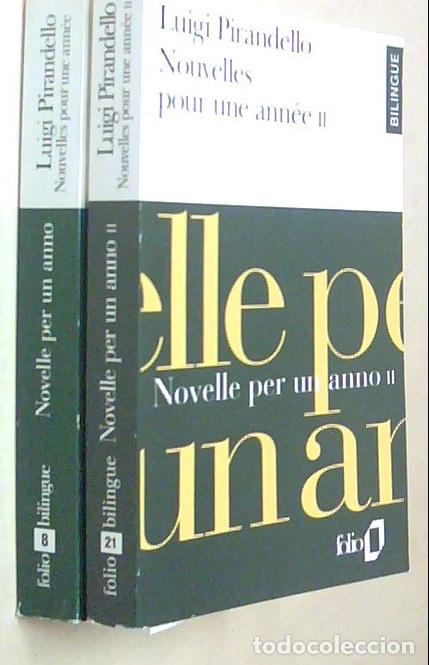 Libros: Novelle per un anno. Nouvelles pour une ann&eacute;e. 2 volumen. Texto biling&uuml;e italiano-franc&eacute;s - PIRANDEL