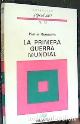 Libri di seconda mano: La primera Guerra Mundial - RENOUVIN, Pierre:
