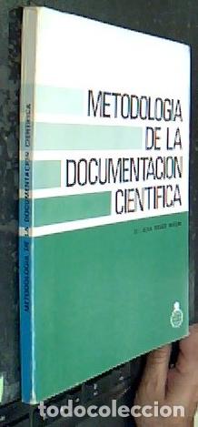 books: Metodolog&iacute;a de la documentaci&oacute;n cient&iacute;fica - ROGER RIVIERE, Juan:
