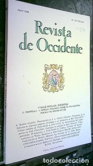books: Valle Incl&aacute;n: in&eacute;ditos. Sotelo: pol&eacute;mica sobre el franquismo. Poemas de Reiner Kunze - REVISTA: