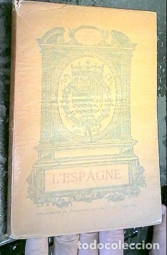 Libros: L Espagne (divulgation et propagande) - S&aacute;NCHEZ CANT&Oacute;N, F. J.: