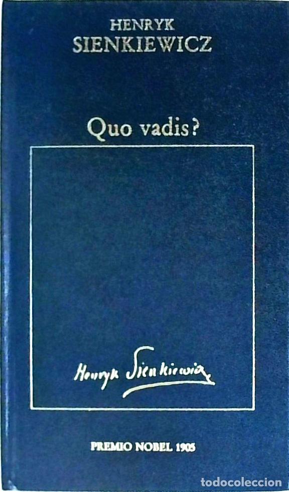 Libros: Quo vadis? - SIENKIEWICZ, Henryk: - Foto 1