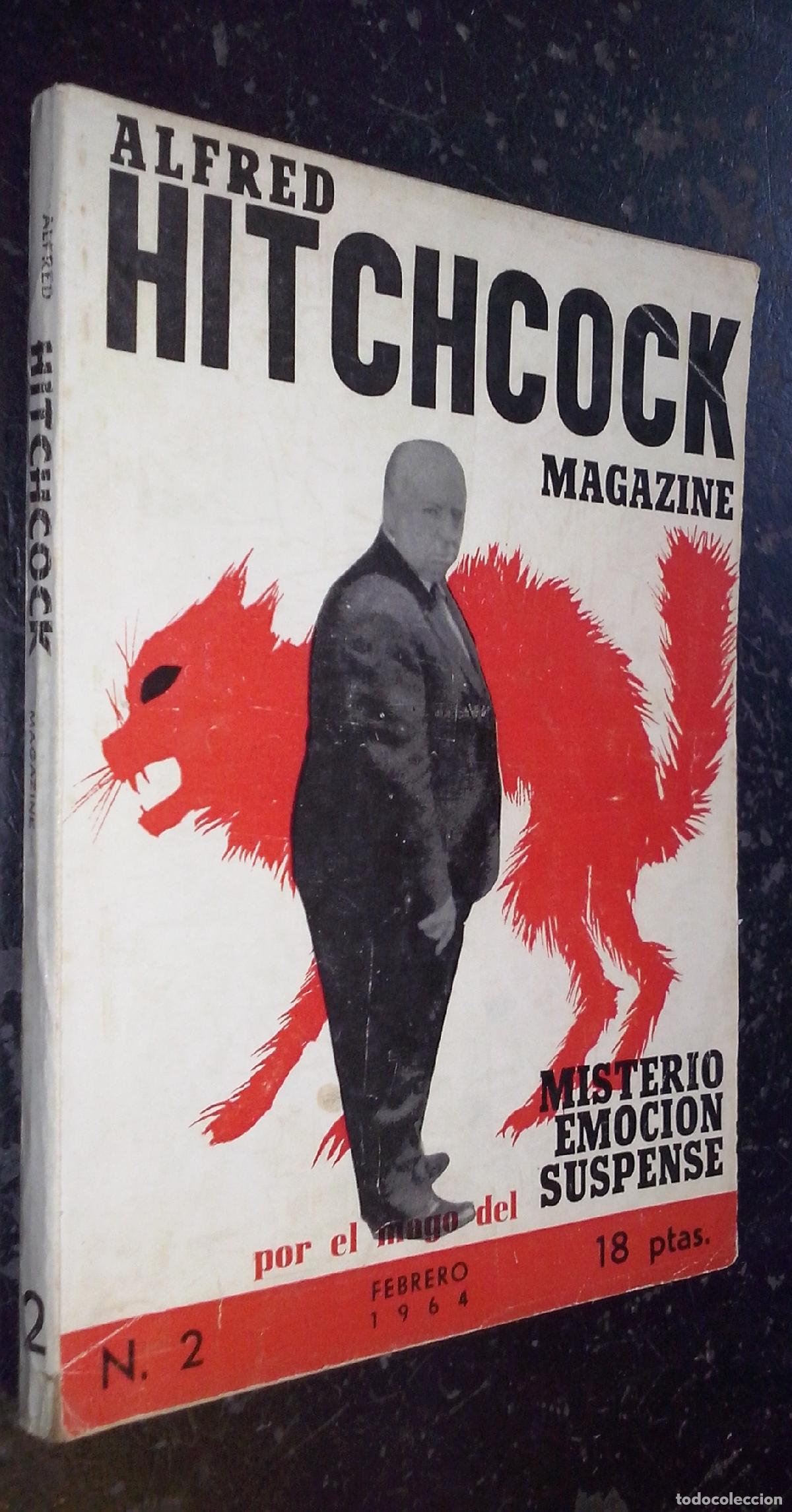 Libros: Alfred Hitchcock Magazine. A&ntilde;o I. N&ordm; 2. Febrero 1964 - REVISTA: