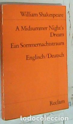 B&uuml;cher: A Midsummer Night's Dream. Ein Sommersnachtstraum - Shakespeare, William: