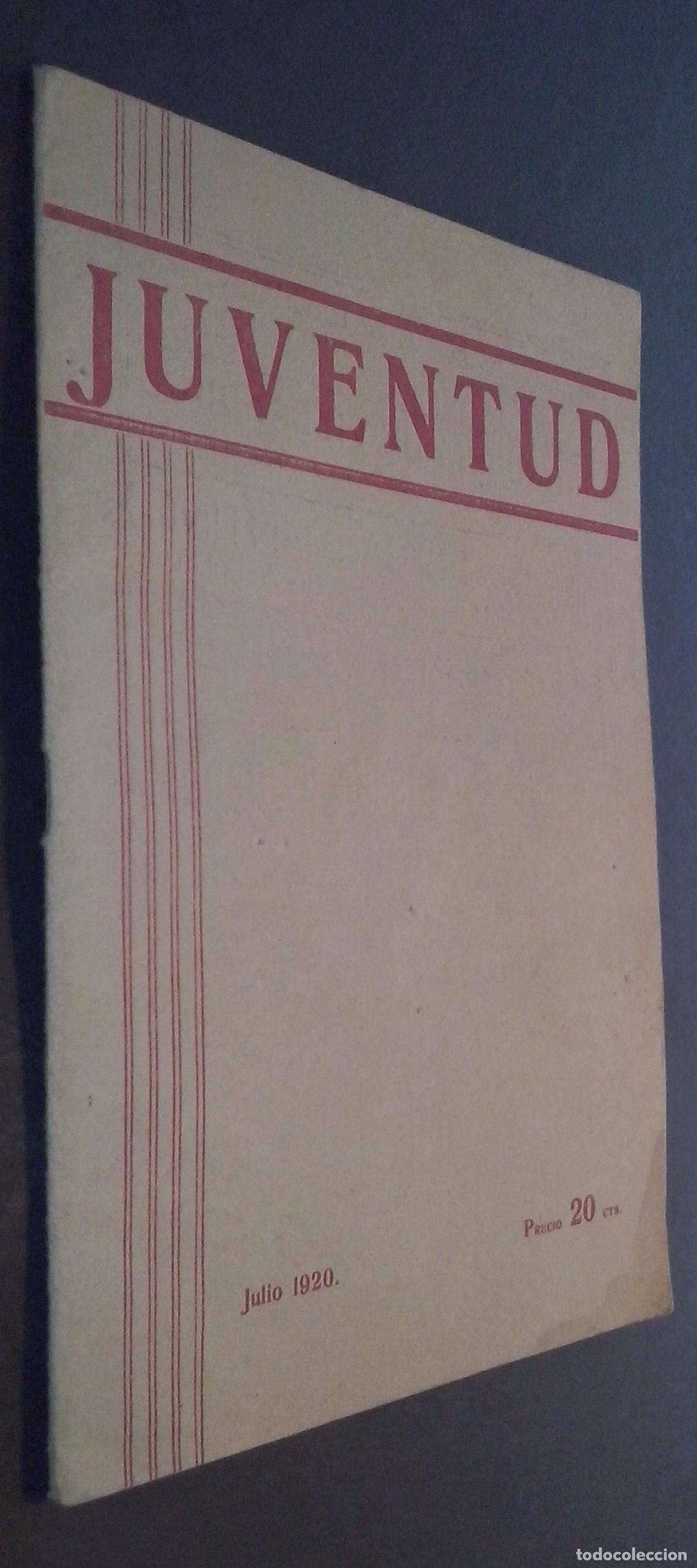 Livros em segunda m&atilde;o: Juventud. A&ntilde;o III. Salamanca, 14 de julio de 1920. N&ordm; 53 - REVISTA: