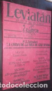 Livros em segunda m&atilde;o: Leviat&aacute;n. Revista de hechos e ideas. Verano 1981. II &eacute;poca. N&int; 4 - REVISTA:
