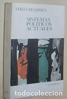 Libros: Sistemas pol&iacute;ticos actuales - STAMMEN, Theo: