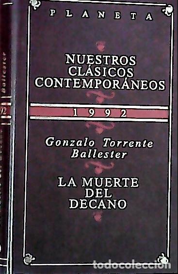 Libri di seconda mano: La muerte del decano - Torrente Ballester, Gonzalo: