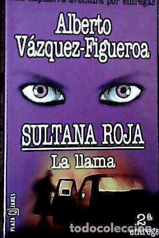 Libri di seconda mano: Sultana roja 2 : la llama - V&aacute;zquez-Figueroa, Alberto: