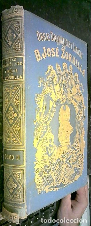 Libros: Obras dram&aacute;ticas y l&iacute;ricas. Tomo II - ZORRILLA, Jos&eacute;: - Foto 1
