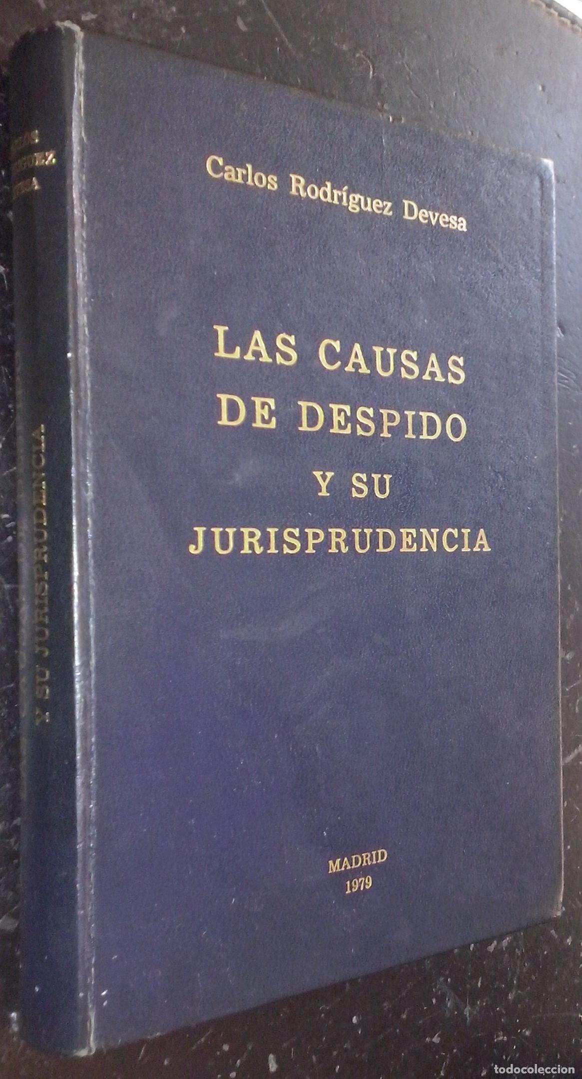 books: Las causas de despido y su jurisprudencia - RODR&Iacute;GUEZ DEVESA, Carlos: