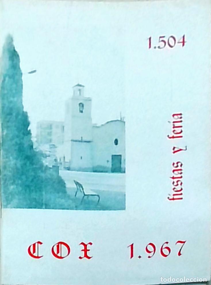 Libri di seconda mano: 1504. Fiestas y feria. Cox. 1967 - PROGRAMA: