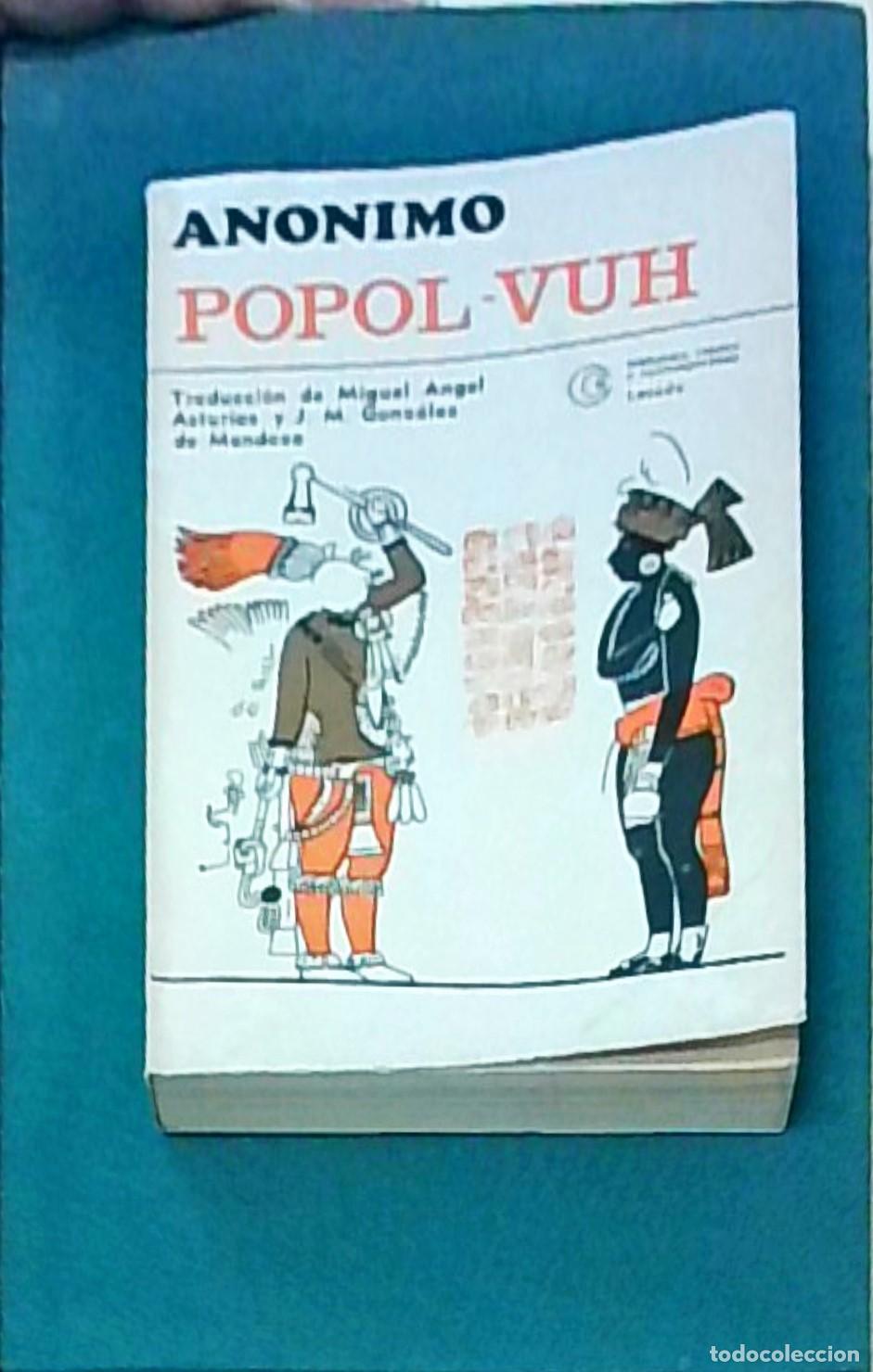 Libros: Popol-Vuh - ANONIMO: - Foto 1