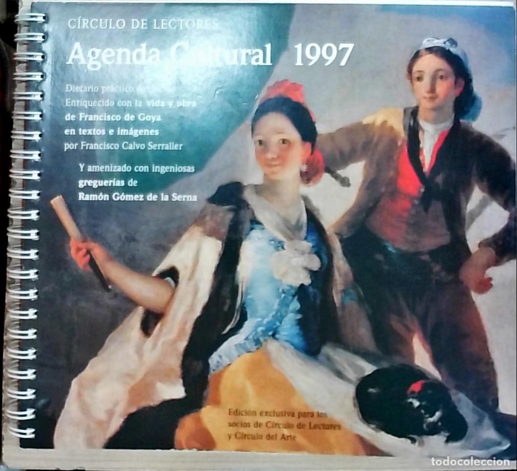 Libros: Agenda Cultural: dietario pr&aacute;ctico del lector. Enriquecido con la vida y obra de Francisco de Goya e