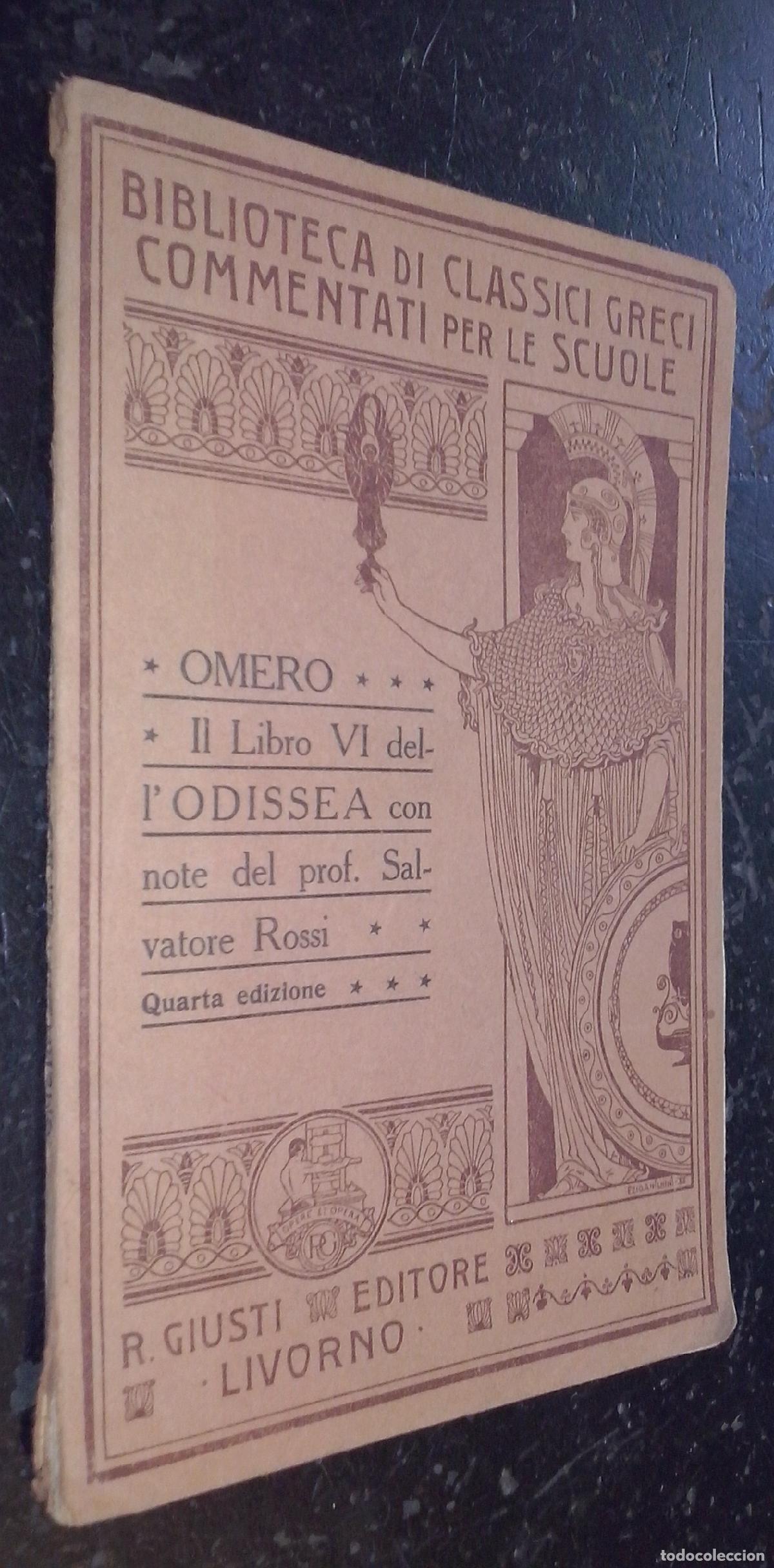 Libros: Il libro VI dell Odissea - ROSSI, Salvatore: