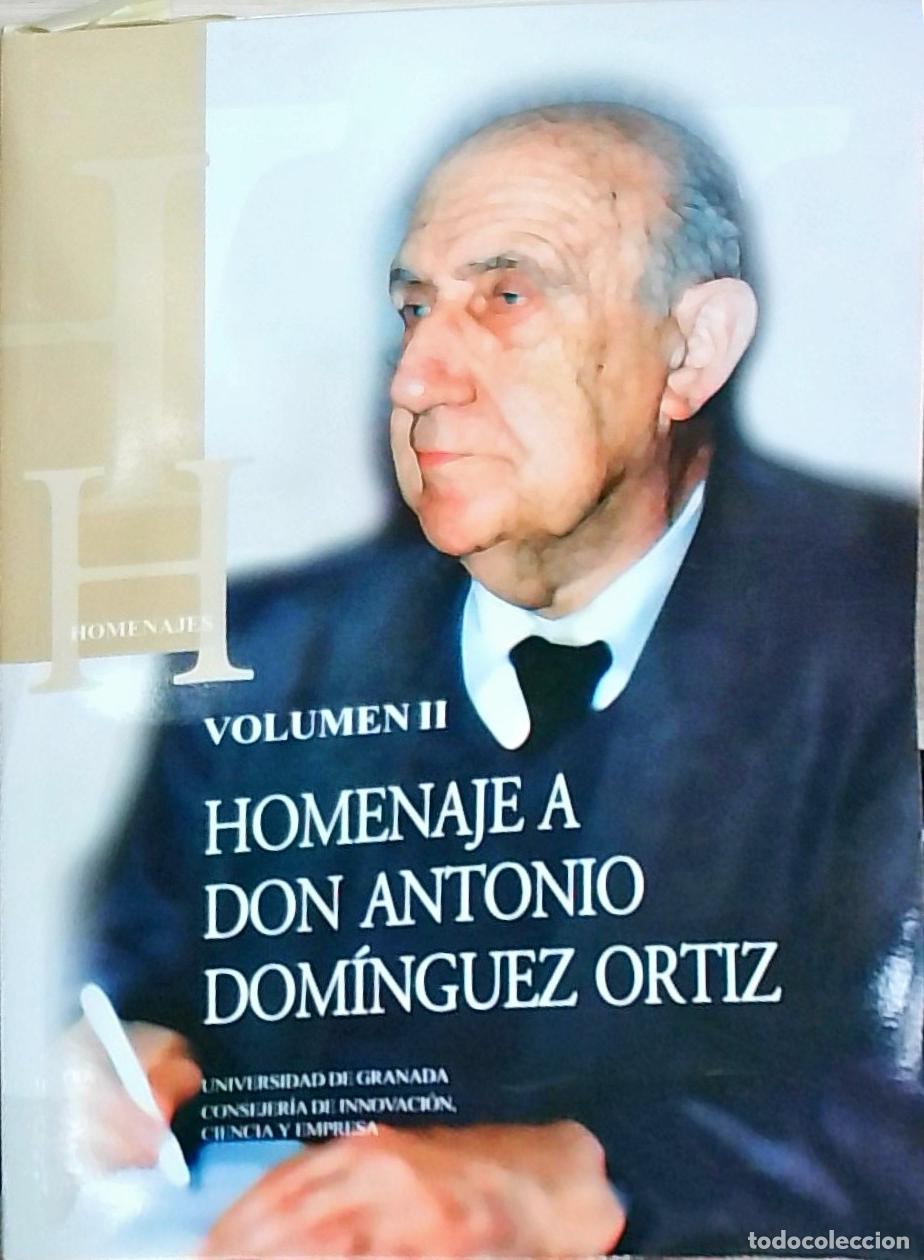 books: Homenaje a Don Antonio Dom&iacute;nguez Ortiz. Volumen II - Autores Varios: