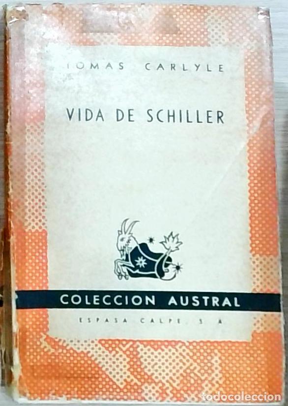 books: Vida de Schiller - Carlyle, Tom&aacute;s: