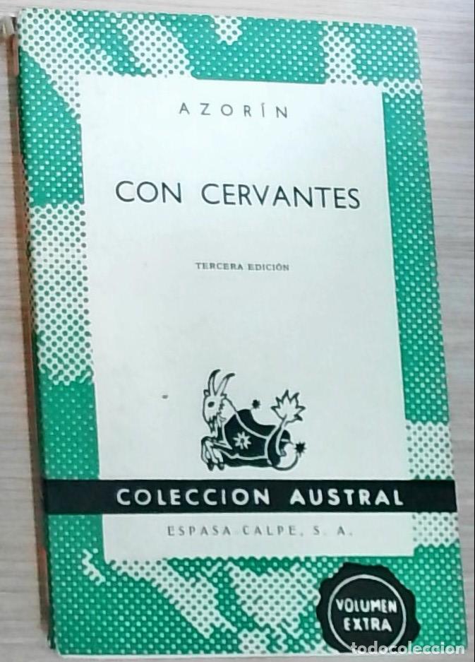 Libros: Con Cervantes - Azor&iacute;n: - Foto 1