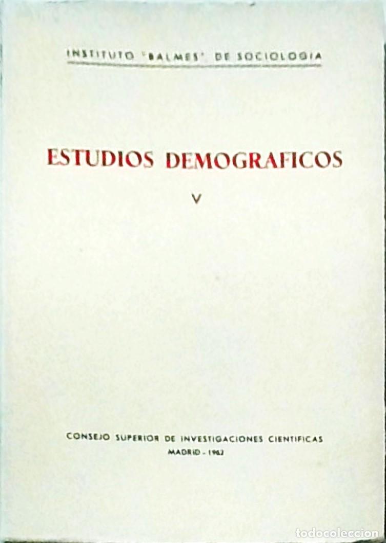Libros: La instituci&oacute;n de la familia vista por un dem&oacute;grafo. Estudios demogr&aacute;ficos V - AZNAR, Severino: