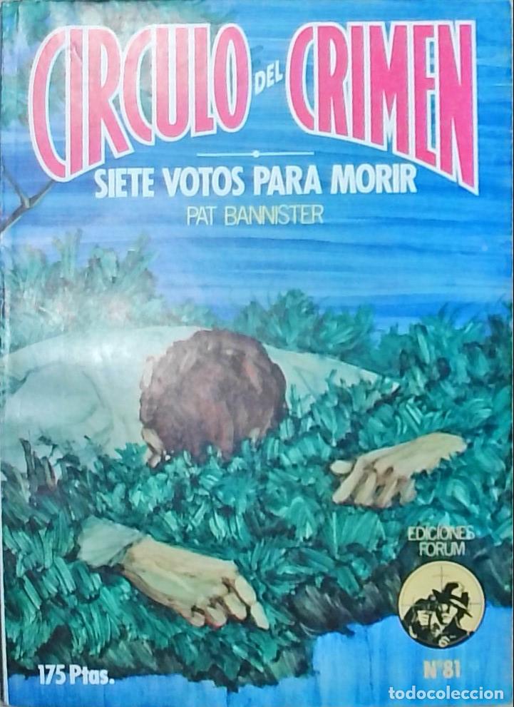 books: Siete votos para morir - Bannister, Pat:
