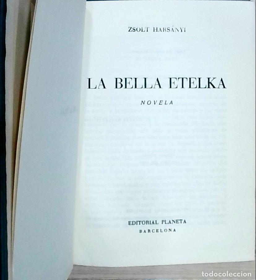 Libros: La bella Etelka - Harsanyi, Zsolt: