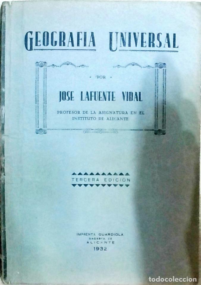 Libros: Geograf&iacute;a Universal - Lafuente Vidal, Jos&eacute;: - Foto 1