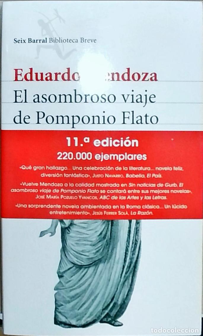 books: El asombroso viaje de Pomponio Flato - Mendoza, Eduardo: