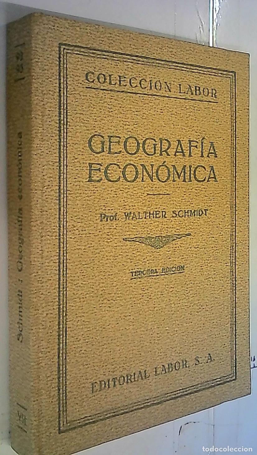 Libros: Geograf&iacute;a econ&oacute;mica - SCHMIDT, Walter: