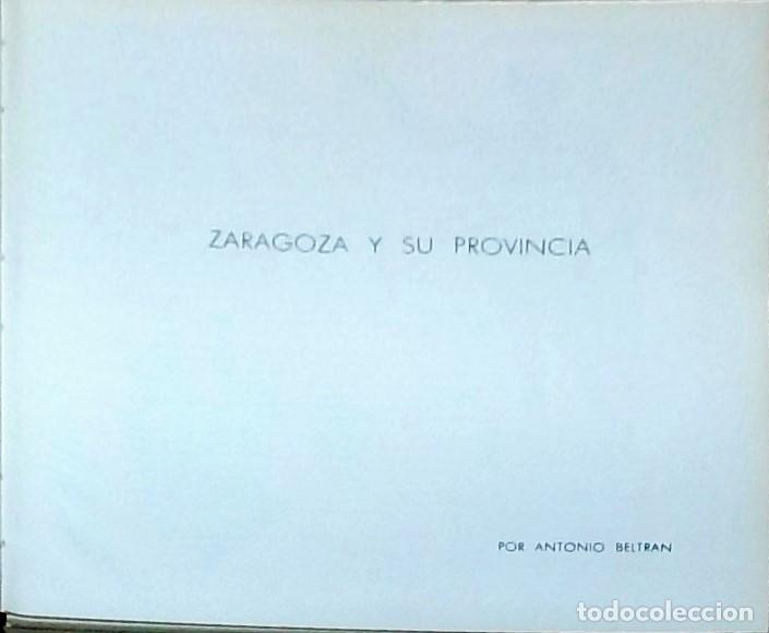 Libri di seconda mano: Zaragoza y su provincia - Antonio Beltr&aacute;n: