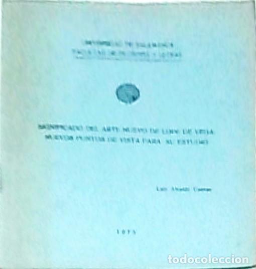 Libri di seconda mano: Significado del arte nuevo de Lope de Vega: nuevos puntos de vista para su estudio. Tesina de licenc