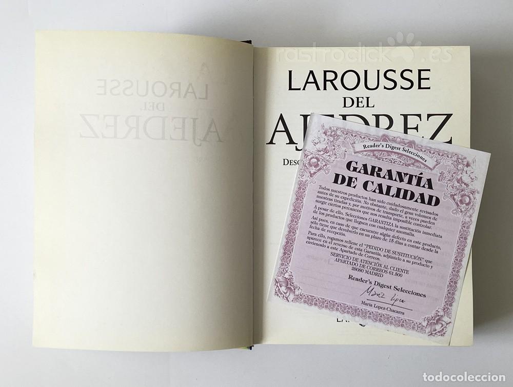 Libros: Larousse del Ajedrez 1999 - Foto 5