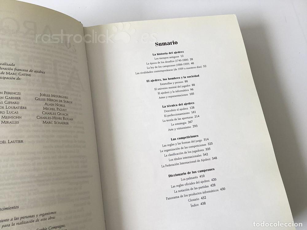 Libros: Larousse del Ajedrez 1999 - Foto 7