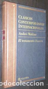 Libros: El testamento franc&eacute;s - MAKINE, Andrei: - Foto 1