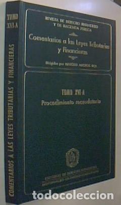 B&uuml;cher: Procedimientos recaudatorios. Tomo XVI-A - AMOROS RICA, Narciso: