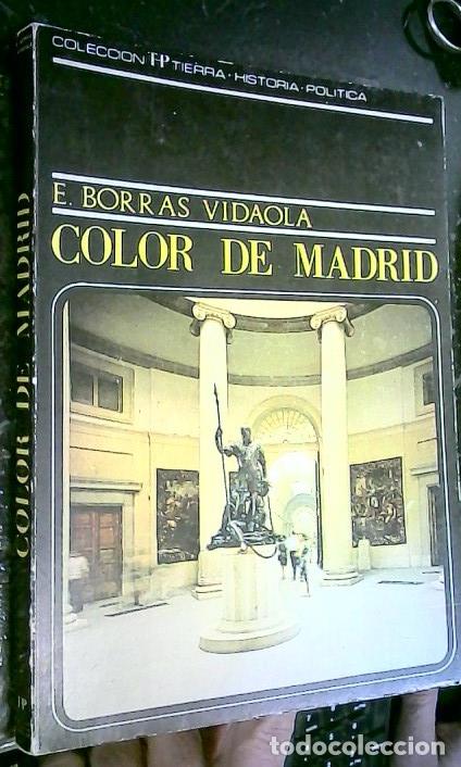 Libros: Color de Madrid - Borras Vidaola, E.: - Foto 1