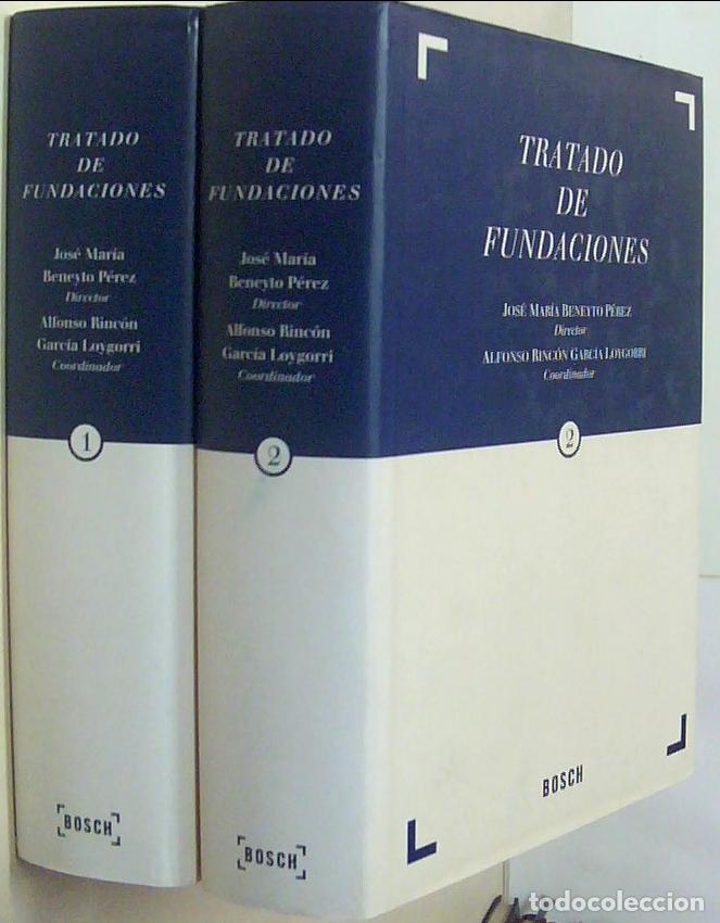 Libri di seconda mano: Tratado de fundaciones. 2 tomos - BENEYTO PEREZ, Jos&eacute; Mar&iacute;a (Directores) - AA.VV.: