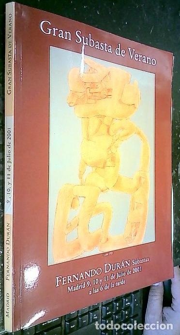 Libri di seconda mano: Fernando Dur&aacute;n. Gran Subasta de Verano. 9, 10, 11 de Julio de 2001 - CAT&aacute;LOGO: