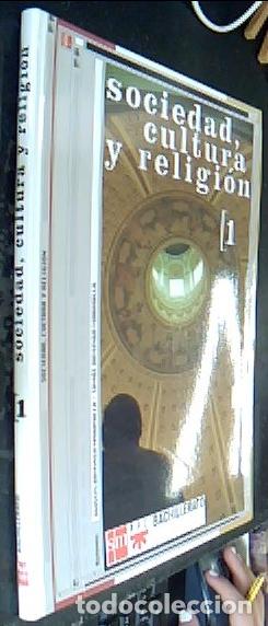 Libri di seconda mano: Sociedad, cultura y religi&oacute;n, 1 Bachillerato - Domingo Moratalla, Agust&iacute;n y Domingo Moratalla, Tom&aacute;s