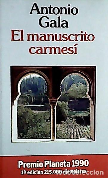 Libros: El manucristo carmes&iacute; - Gala, Antonio: - Foto 1