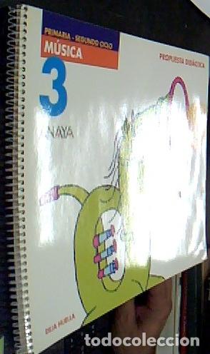 Livros em segunda m&atilde;o: Primaria segundo ciclo m&uacute;sica 3&ordm;. Propuesta did&aacute;ctica. Deja huella - GRUPO A.R.T.E: